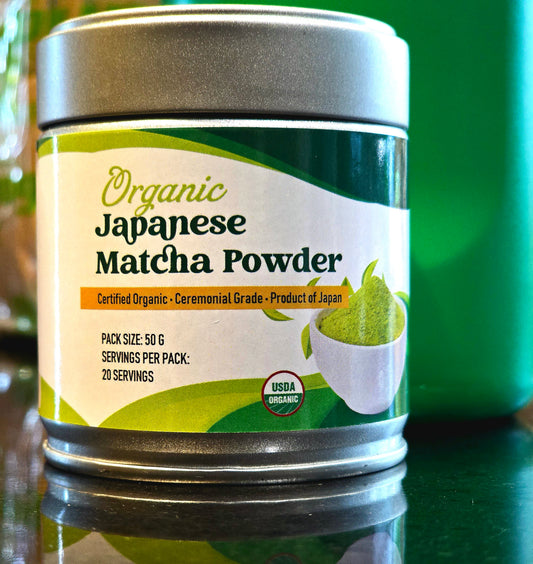 Organic Japanese Matcha - Ceremonial Grade